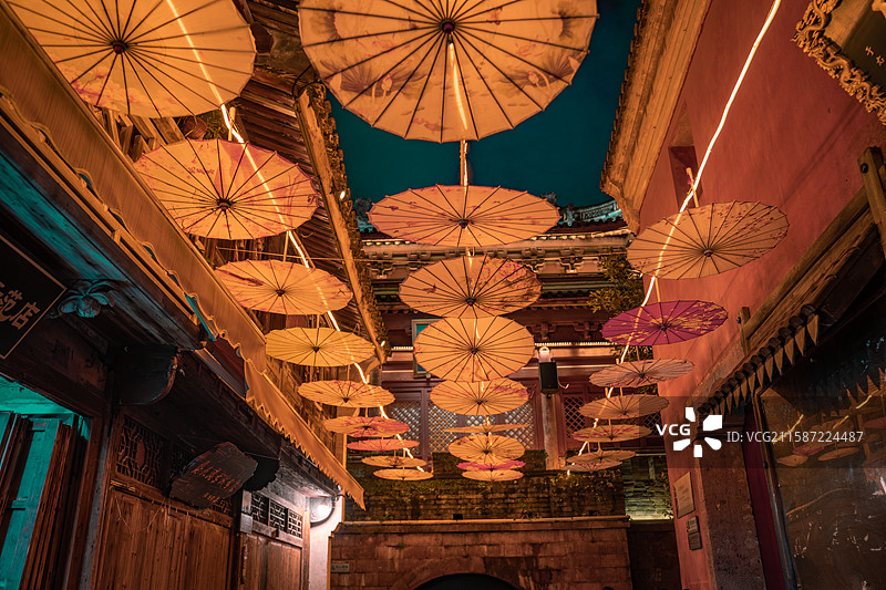 石浦渔港古城图片素材