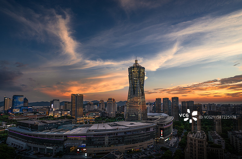 西湖文化中心图片素材