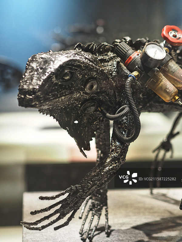 机械蜥蜴图片素材