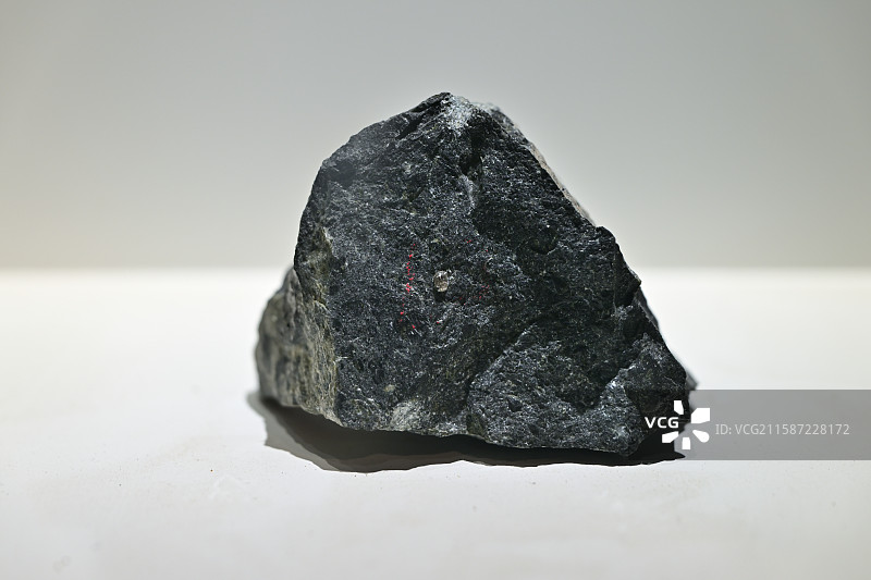 金刚石，山东蒙阴，矿石，上海自然博物馆图片素材