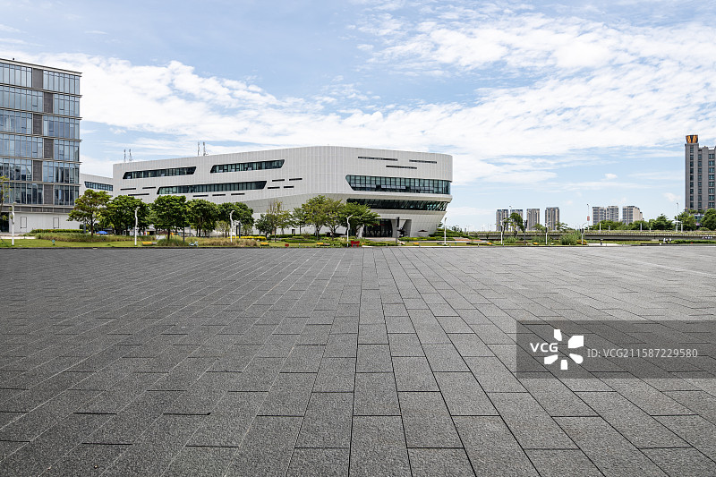 现代城市建筑广场背景图片素材