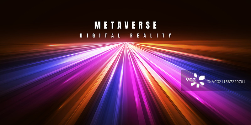 数字技术元宇宙抽象速度光泽图片素材