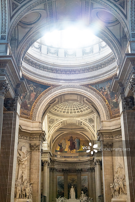 法国-巴黎-先贤祠图片素材