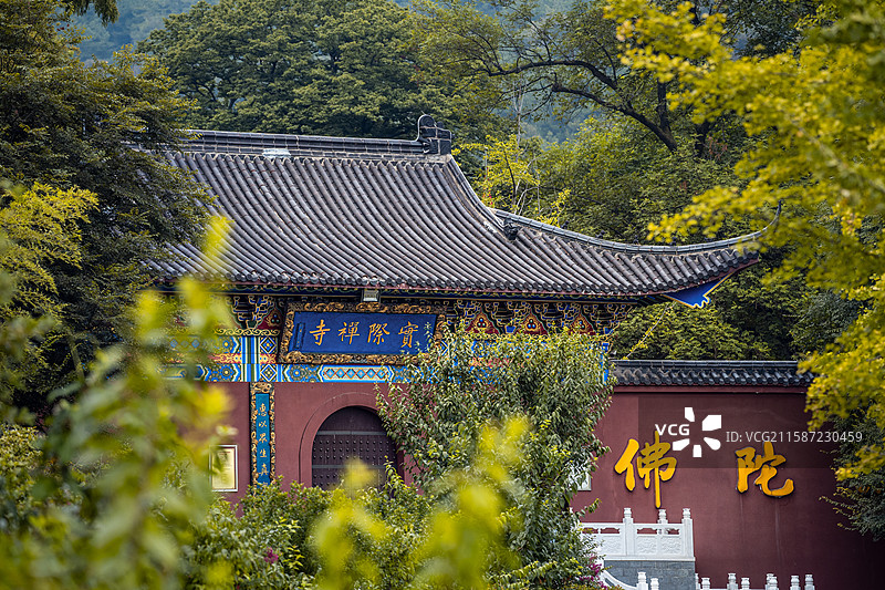 庐江冶父山图片素材
