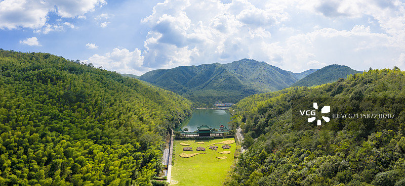 宜兴竹海图片素材