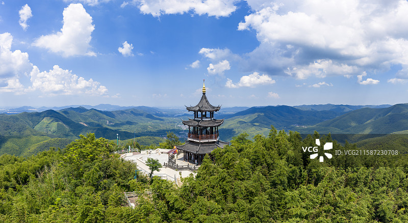 宜兴竹海图片素材