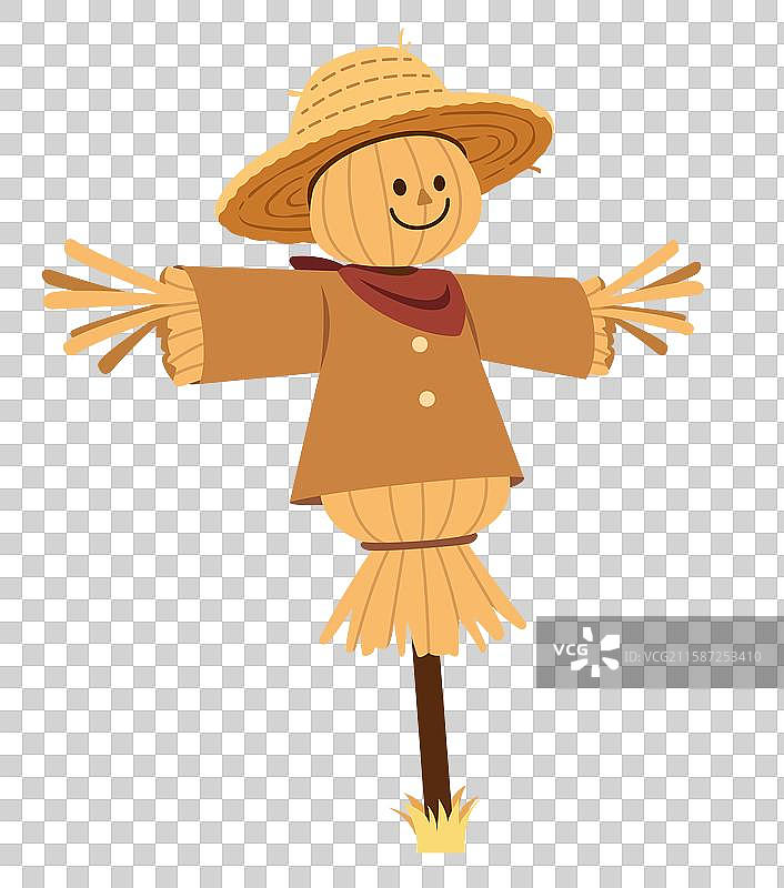 稻草人素材插画图片素材