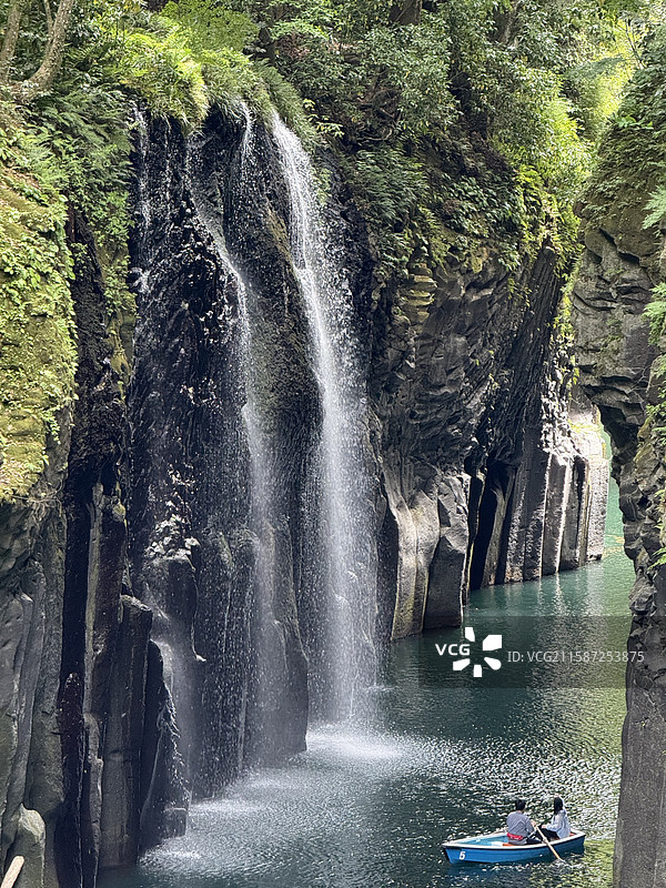 宫崎县高千穗的自然风光图片素材