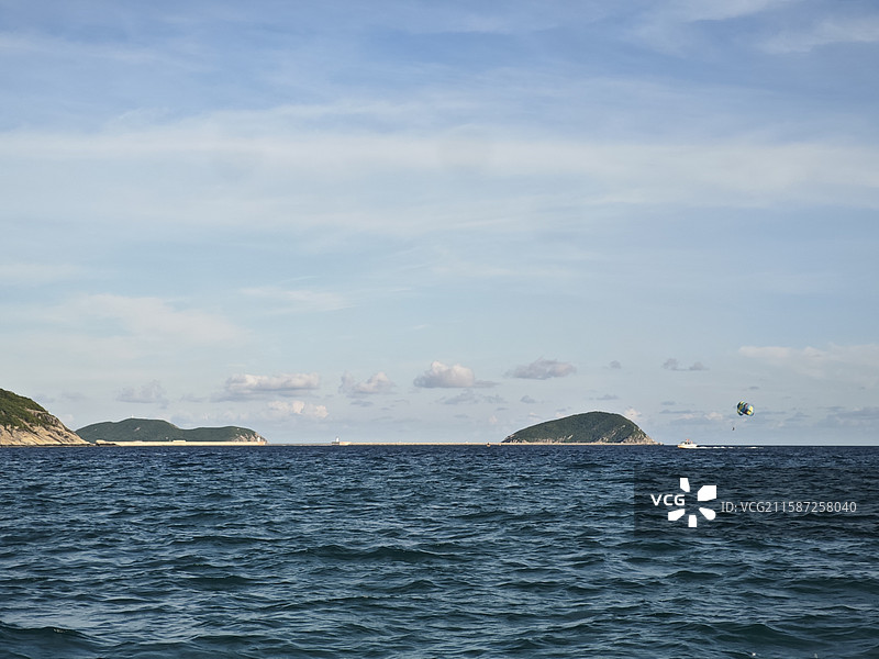 海南三亚西岛西玳瑁岛图片素材