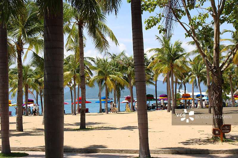 海南三亚西岛西玳瑁岛图片素材