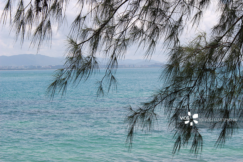 海南三亚西岛西玳瑁岛图片素材