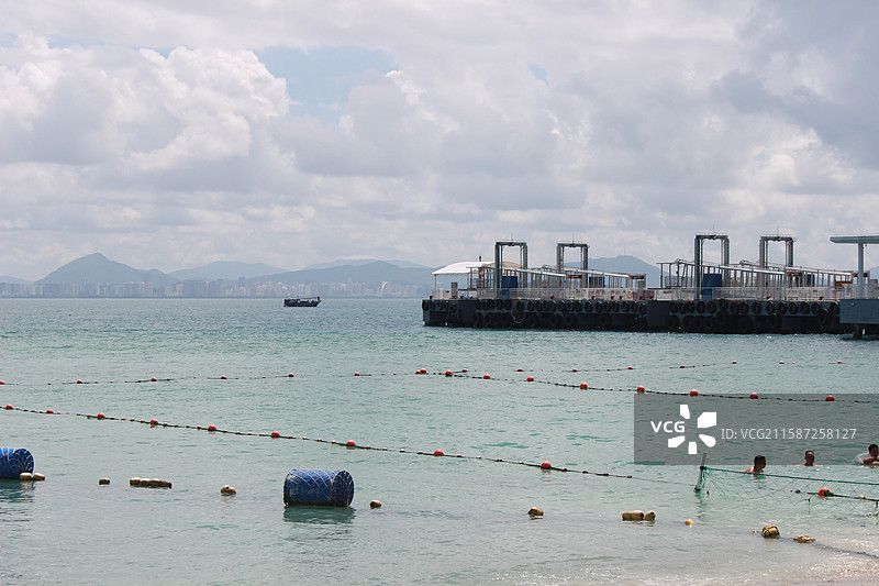 海南三亚西岛西玳瑁岛图片素材