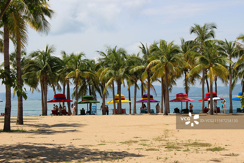 海南三亚西岛西玳瑁岛图片素材