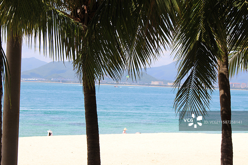 海南三亚西岛西玳瑁岛图片素材
