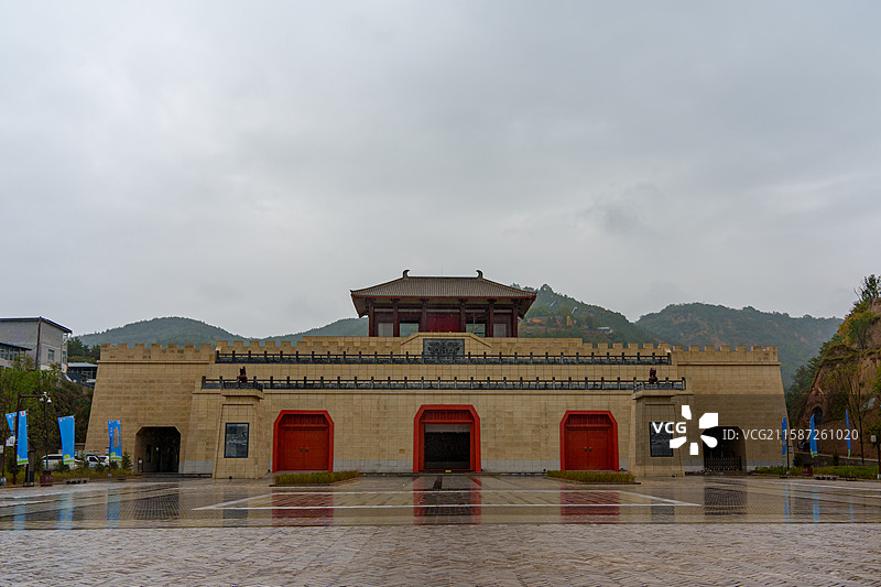 甘肃省庆阳市庆城县周祖陵景区风光图片素材