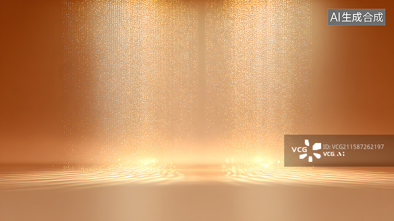【AI数字艺术】梦幻金辉图片素材