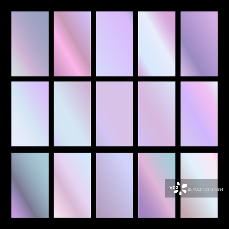 手机屏幕锁定显示彩色集合图片素材