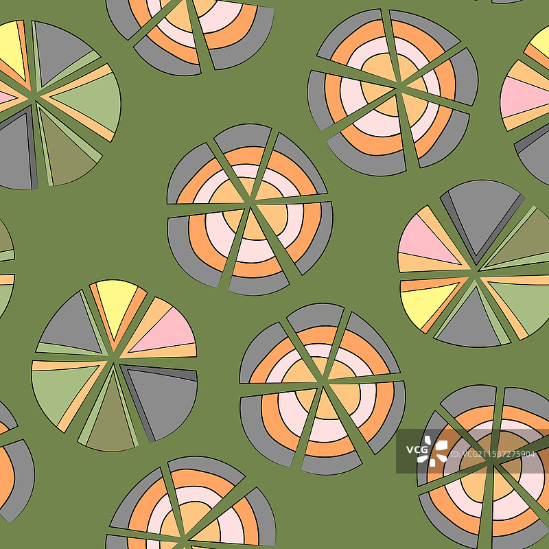 无缝的几何土著图案图片素材