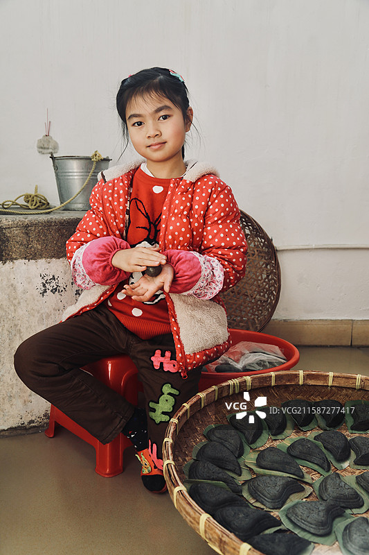 潮汕年味鼠曲粿潮汕小吃潮汕美食过年喜庆图片素材