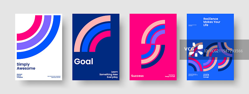 现代商业演示模板几何图形图片素材