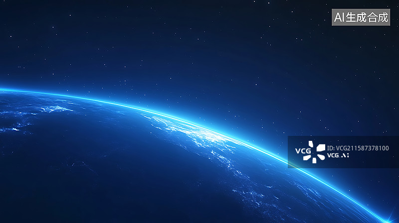 【AI数字艺术】弧形星球表面，科技传输，数字化数据传到，通讯商务交通图片素材