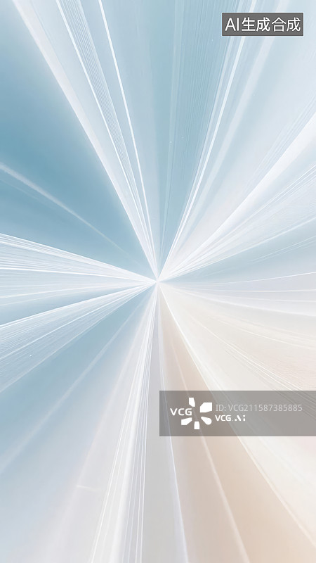 【AI数字艺术】光线汇聚的抽象背景图片素材