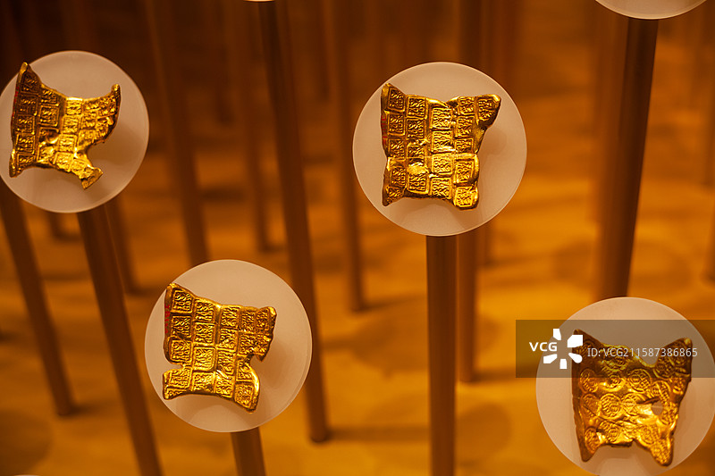 “陳爰”印记金钣-安徽楚文化博物馆-寿县博物馆新馆图片素材