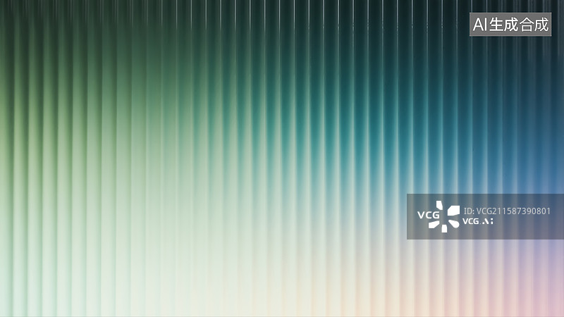 【AI数字艺术】竖条纹玻璃彩色背景插画图片素材