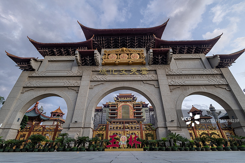 玉林云天文化城图片素材