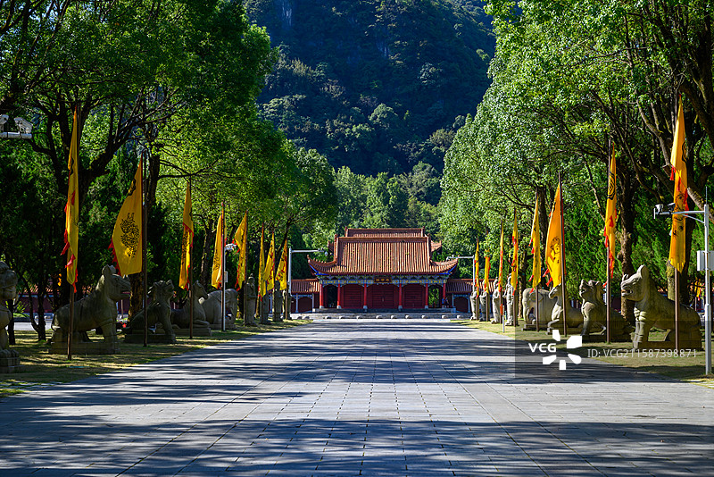 湖南永州九嶷山景区风光图片素材