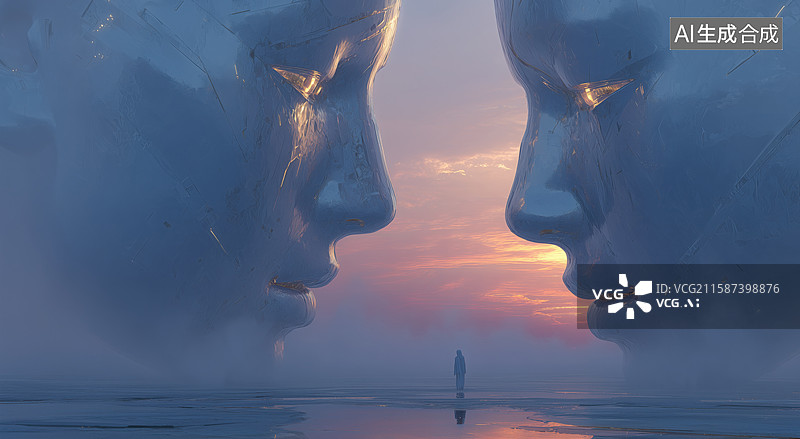 【AI数字艺术】神秘科幻空间图片素材