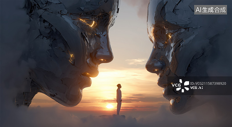 【AI数字艺术】神秘科幻空间图片素材