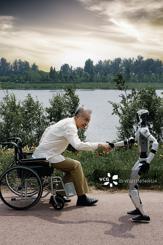 人机共融图片素材