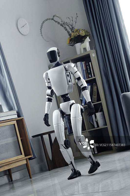 机器人智慧家居概念图片素材