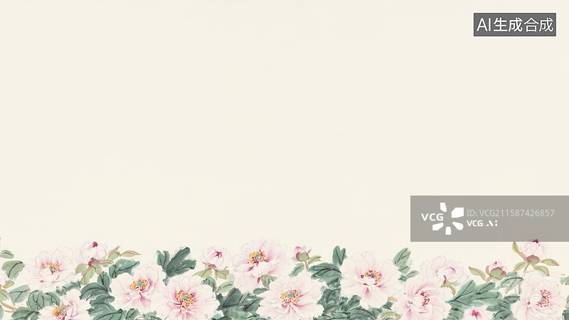 【AI数字艺术】水墨画居下图片素材