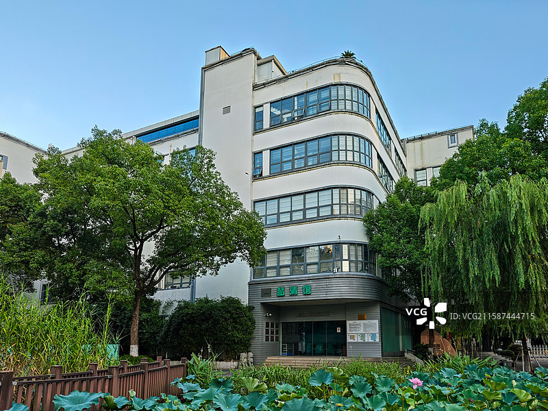 上海市普陀区苏州河梦清园环保主题公园·梦清馆（苏州河展示中心）图片素材