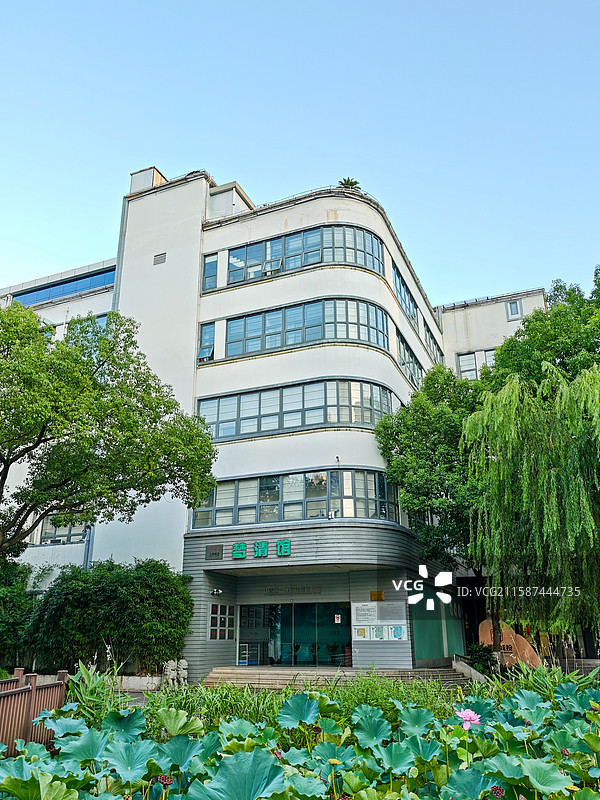 上海市普陀区苏州河梦清园环保主题公园·梦清馆（苏州河展示中心）图片素材