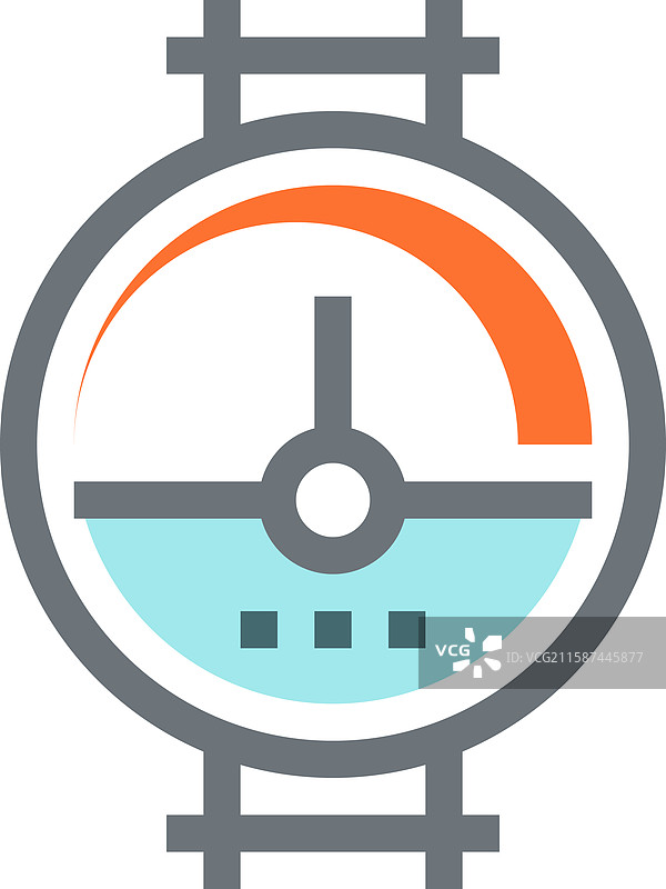 压力计平线网页图标概念图片素材