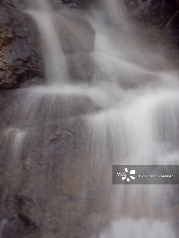 广州滴水岩森林公园溪流各处特写图片素材