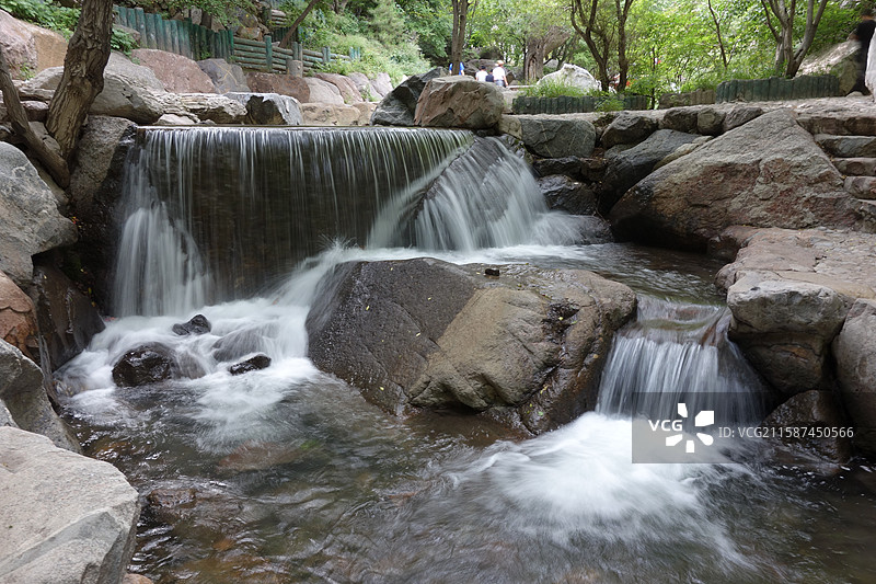 山西省晋中市介休绵山：水涛沟图片素材