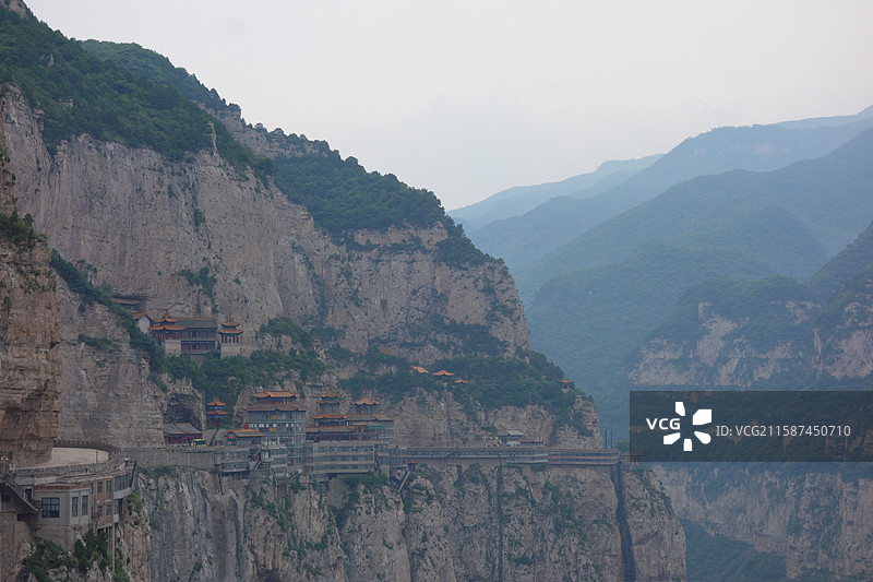 山西省晋中市介休绵山：大罗宫图片素材