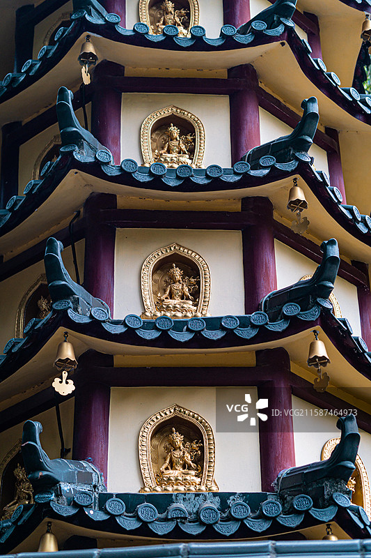 深圳圆山妙觉寺佛塔图片素材