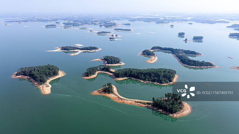 红色教育基地·鹤地水库图片素材