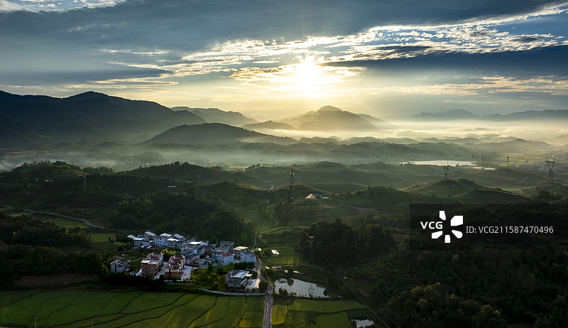 美丽乡村图片素材