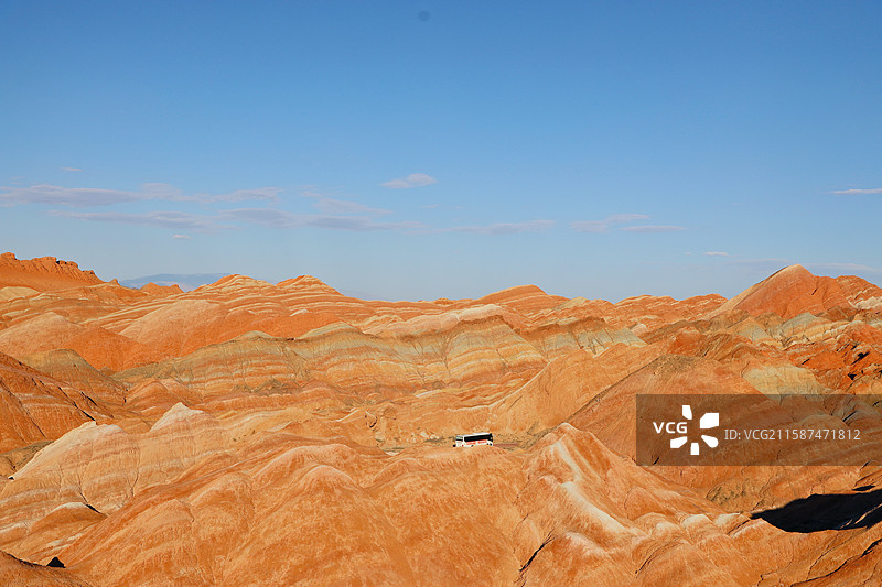 七彩丹霞图片素材