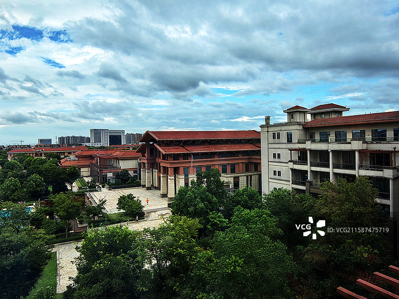 浙江省，湖州市，皇冠假日酒店图片素材