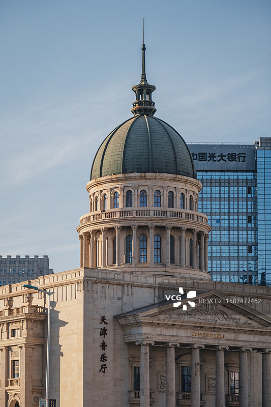 天津y小白楼音乐厅图片素材