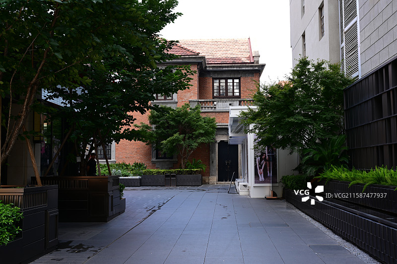 汉口景明大楼旧址，汉口咸安坊图片素材