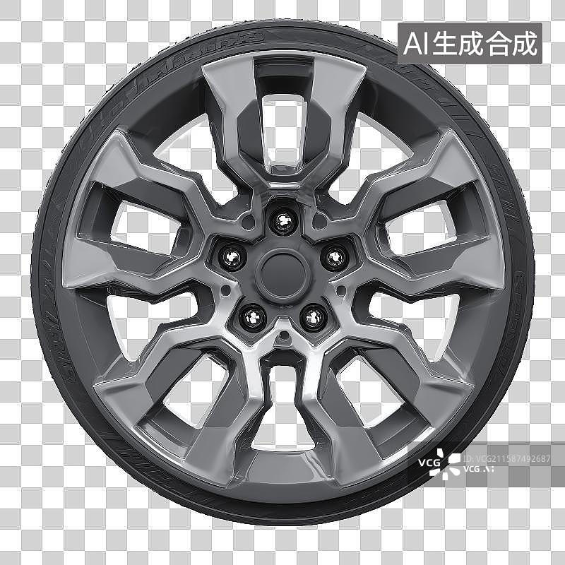 【AI数字艺术】免扣元素汽车轮毂3d图标图片素材