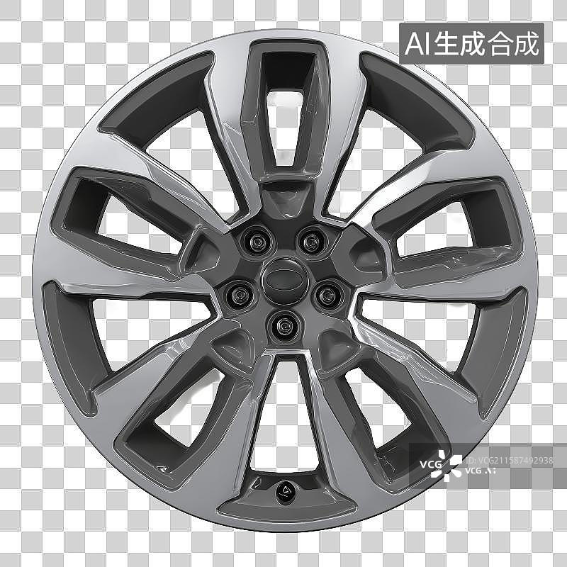 【AI数字艺术】免扣元素汽车轮毂3d图标图片素材
